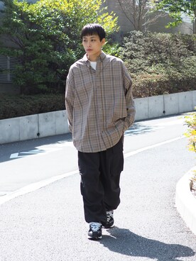 「BeAMS DOT（ビームスドット）のアイテム」を使った、たなかさん（メンズ・172cm）の春コーディネート