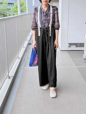 「crocs（クロックス）のアイテム」を使った、lilyさん（レディース・166cm）の夏コーディネート