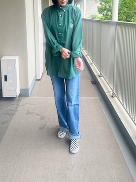 「MSG（エムエスジー）のアイテム」を使った、lilyさん（レディース・166cm）の夏コーディネート
