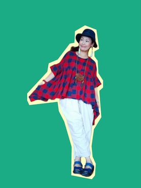 「チャイハネ（チャイハネ）のアイテム（その他トップス）」を使った、michiyogaさん（レディース・159cm）の秋コーディネート