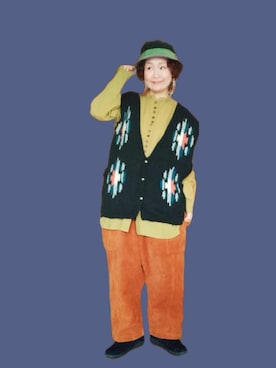 「チャイハネ（チャイハネ）のアイテム（シューズ）」を使った、michiyogaさん（レディース・159cm）の冬コーディネート