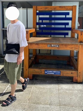 「BANZAI（バンザイ）のアイテム」を使った、Shotaさん（メンズ・176cm）の夏コーディネート