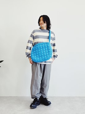 「ジョガーパンツ」｜miwa_rさん（メンズ・166cm）の夏コーディネート