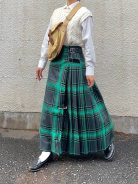「traditionalweatherwear」｜さいとうなるさん（レディース・158cm）の秋コーディネート