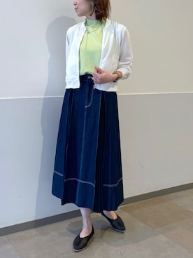 「prose verse（プロズヴェール）のアイテム（ジャケット/アウター）」を使った、MAIさん（レディース・170cm）の春コーディネート