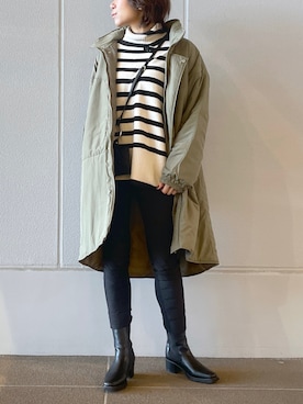 「prose verse（プロズヴェール）のアイテム（ジャケット/アウター）」を使った、MAIさん（レディース・170cm）の冬コーディネート