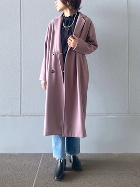 「prose verse（プロズヴェール）のアイテム（ジャケット/アウター）」を使った、MAIさん（レディース・170cm）の冬コーディネート