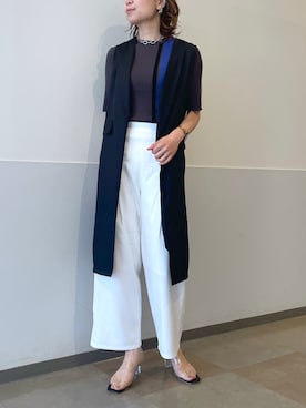 「prose verse（プロズヴェール）のアイテム（ジャケット/アウター）」を使った、MAIさん（レディース・170cm）の春コーディネート