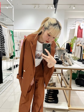 「SENSE OF PLACE by URBAN RESEARCH（センスオブプレイスバイアーバンリサーチ）のアイテム（その他アウター）」を使った、ひかたんさん（レディース・158cm）の春コーディネート