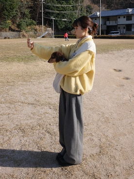 ひかたんさん（レディース・158cm）の冬コーディネート