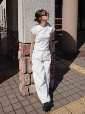 「アイテム（ファッション雑貨）」を使った、ひかたんさん（レディース・158cm）の春コーディネート