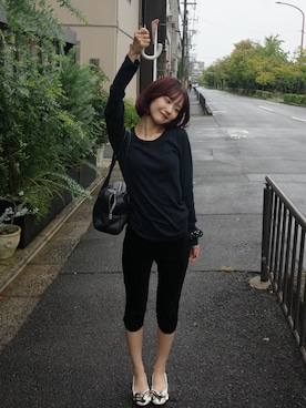 「ATTISESSION（アティセッション）のアイテム」を使った、ひかたんさん（レディース・158cm）の秋コーディネート