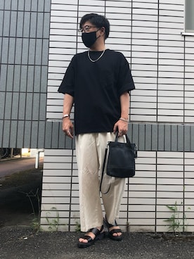 らっしー［相互フォロー］さん（メンズ・169cm）の夏コーディネート