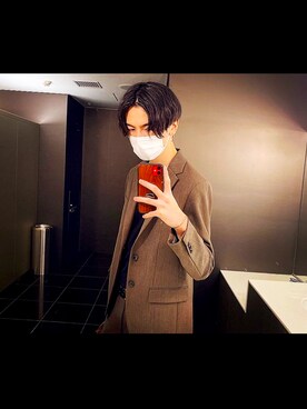 「PLST（プラステ）のアイテム（ジャケット/アウター）」を使った、fumiさん（メンズ・178cm）の秋コーディネート