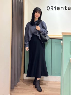 Tanakaさん（レディース・156cm）の冬コーディネート