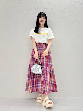 Tanakaさん(レディース・156cm)の夏コーディネート