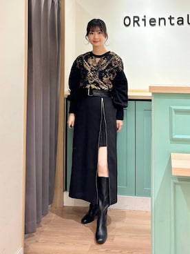 Tanakaさん（レディース・156cm）の冬コーディネート