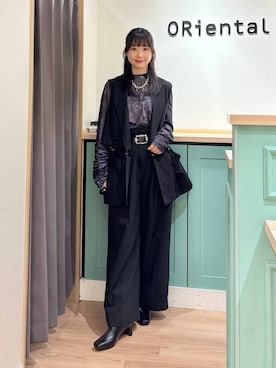 Tanakaさん（レディース・156cm）の冬コーディネート