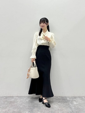 「WA ORiental TRaffic（ダブルエーオリエンタルトラフィック）のアイテム」を使った、Tanakaさん（レディース・156cm）の春コーディネート