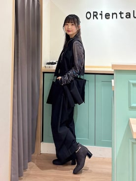 Tanakaさん（レディース・156cm）の冬コーディネート