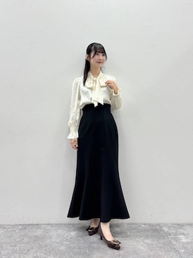 「WA ORiental TRaffic（ダブルエーオリエンタルトラフィック）のアイテム」を使った、Tanakaさん（レディース・156cm）の春コーディネート