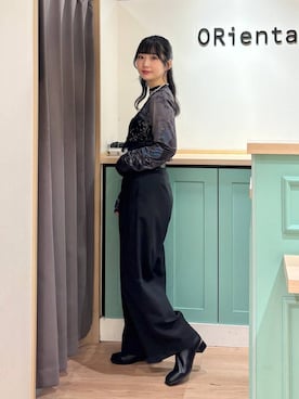 Tanakaさん（レディース・156cm）の冬コーディネート