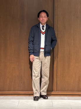 IZUMITAさん（メンズ・165cm・40代）の秋コーディネート