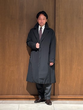 「アイテム（その他アウター）」を使った、IZUMITAさん（メンズ・165cm・40代）の冬コーディネート