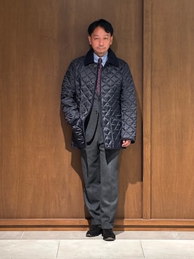 「アイテム（ブルゾン）」を使った、IZUMITAさん（メンズ・165cm・40代）の秋コーディネート