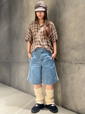 AMさん(レディース・160cm)の夏コーディネート