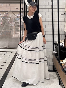 Marikaさん(レディース・153cm)の夏コーディネート