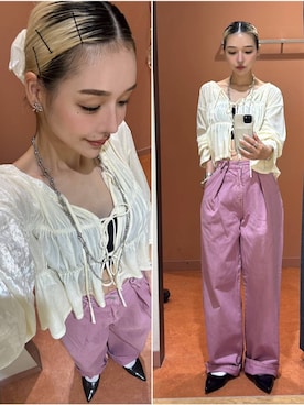 「骨格ウェーブ」｜Marikaさん（レディース・153cm・30代）の秋コーディネート
