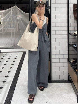 Marikaさん（レディース・153cm）の春コーディネート