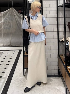 Marikaさん(レディース・153cm)の春コーディネート