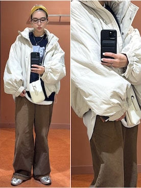 「アイテム（その他アウター）」を使った、Marikaさん（レディース・153cm・30代）の冬コーディネート