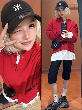 Marikaさん（レディース・153cm）の冬コーディネート