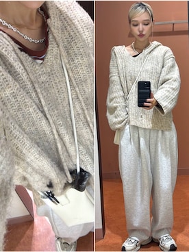 「アイテム（ブルゾン）」を使った、Marikaさん（レディース・153cm・30代）の秋コーディネート