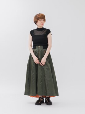 フチさん(レディース・156cm)の夏コーディネート