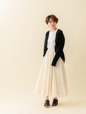 フチさん（レディース・156cm）の春コーディネート