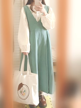 ‪꒰ ‪hana‪ ꒱‬さん（レディース・151cm）の春コーディネート