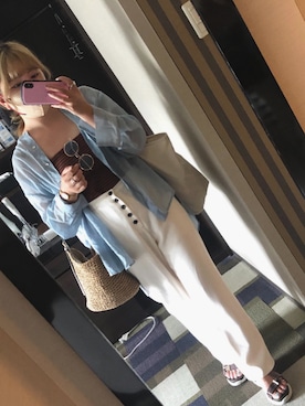 「FEMMENT（ファモン）のアイテム」を使った、00so111さん（レディース・156cm）の冬コーディネート