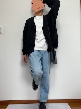 「はじめましてコーデ」｜「アイテム（アクセサリー）」を使った、EITAさん（メンズ・168cm）の春コーディネート