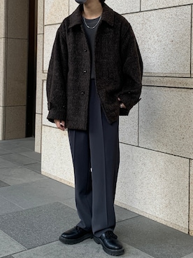 「meemselect」｜ko,,,さん（メンズ・166cm）の冬コーディネート