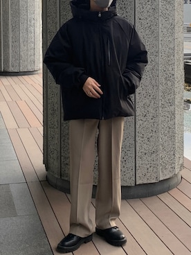 「meemselect」｜ko,,,さん（メンズ・166cm）の冬コーディネート