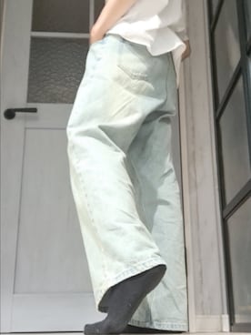 「JUNRED（ジュンレッド）のアイテム（パンツ）」を使った、Kure.taroさん（メンズ・170cm）の春コーディネート