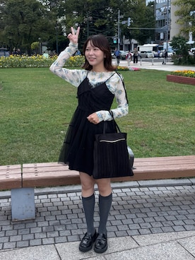 Okayuさん（レディース・159cm）の秋コーディネート