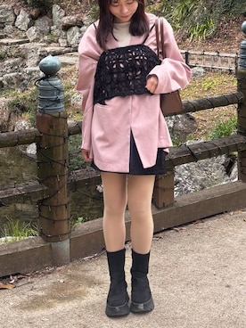 Okayuさん（レディース・159cm）の春コーディネート