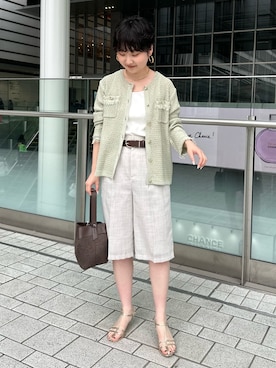 RIKOさん（レディース・155cm）の春コーディネート