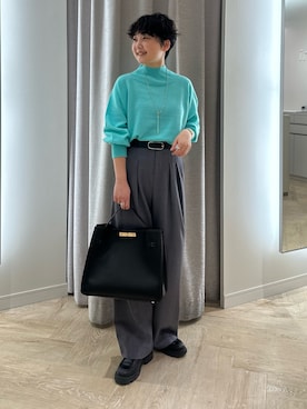 RIKOさん（レディース・155cm）の冬コーディネート