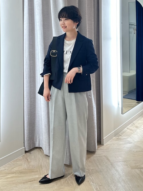 【セール価格】NOLLEY'S ネイビー ダブルブレスト テーラードジャケット NOLLEY'S｜ブッチャーダブルジャケット | Rakuten Fashion(楽天